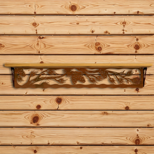 SW-8008 Pine Cone 42" Shelf