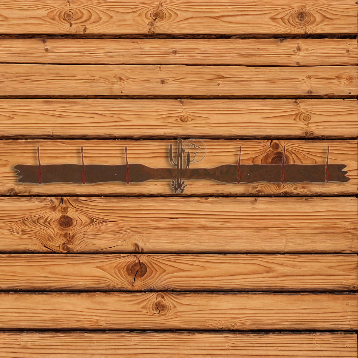 CH-5619 Desert Moon Six Hook Burnished