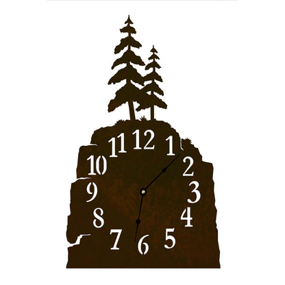 CL-7021 Pine Tree Table Clock