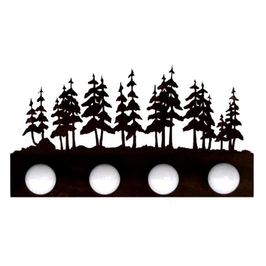 Pine Forest Four Light Vanity