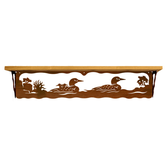 Loon Family 34" Shelf