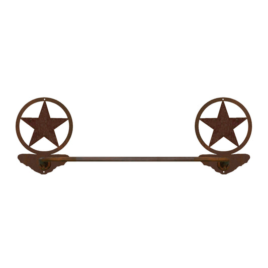 Texas Star Hand Towel Bar