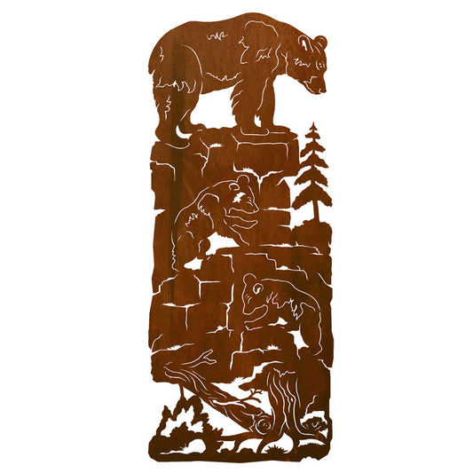 Mama Bear/Cubs 42" Wall Art