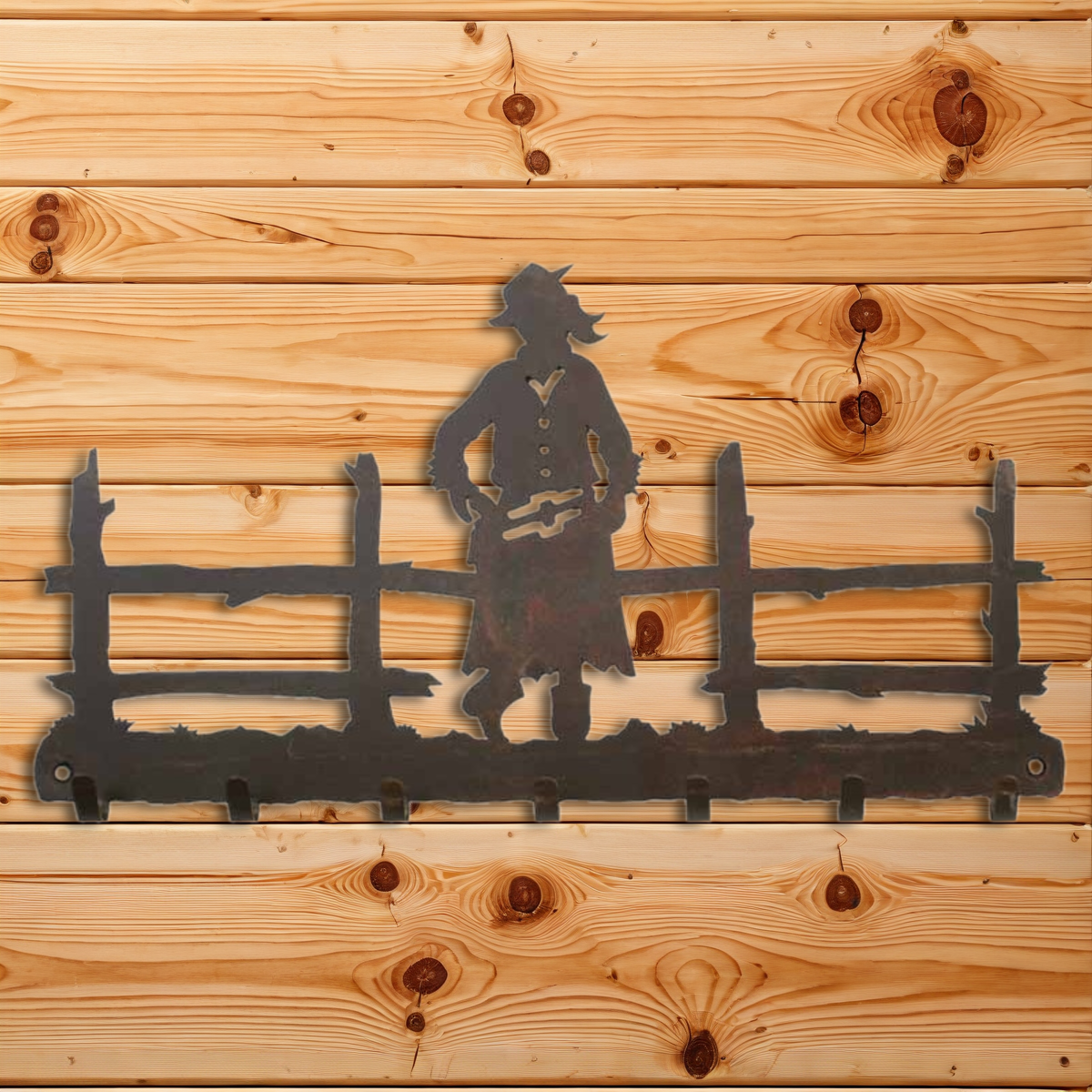 KC-2030 Cowgirl Key Chain Holder