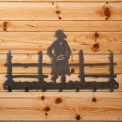 KC-2030 Cowgirl Key Chain Holder