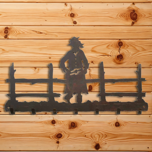 KC-2030 Cowgirl Key Chain Holder