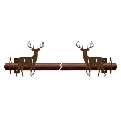 DR-9160 White Tail Deer Rod Brackets