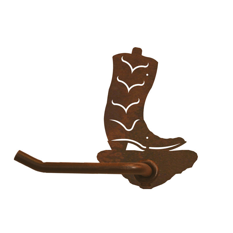 BA-8114 Cowboy Boot Tissue Holder
