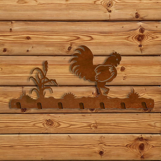 KC-2116 Rooster Key Chain Holder