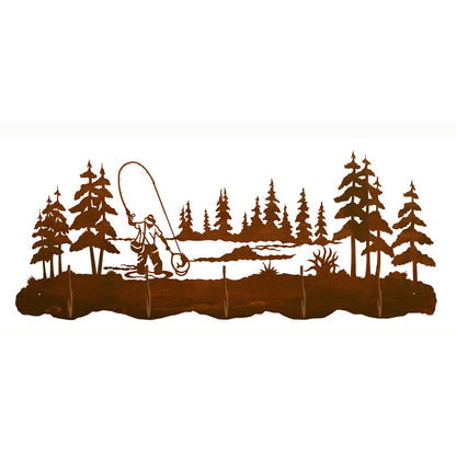 Fly Fishermen Scenic Five Hook