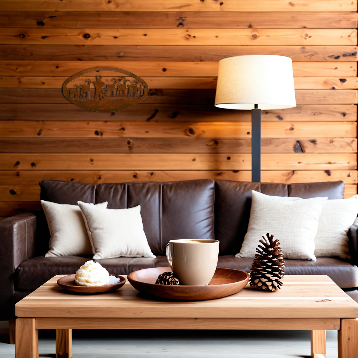 Kinship Oval Wall Art Horizontal