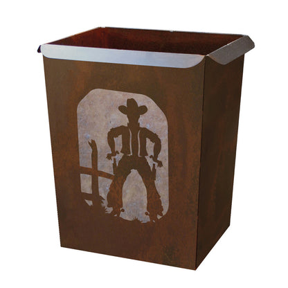 WB-2018 Cowboy Trash Bin