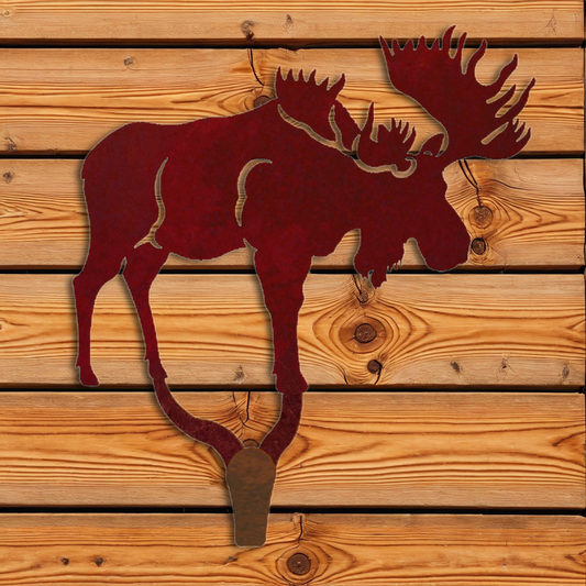 CHL-175 Moose Large Single Coat Hook