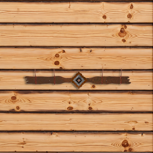 CH-4629 Diamond Copper Pico Concho Six Hook