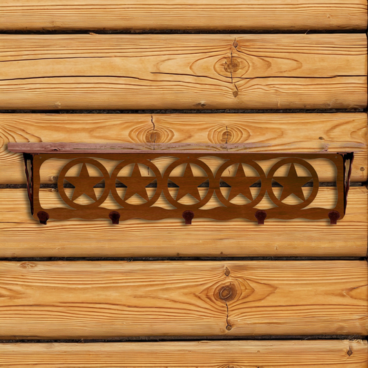 SW-4728 Texas Star 34" Coat Hook Shelf