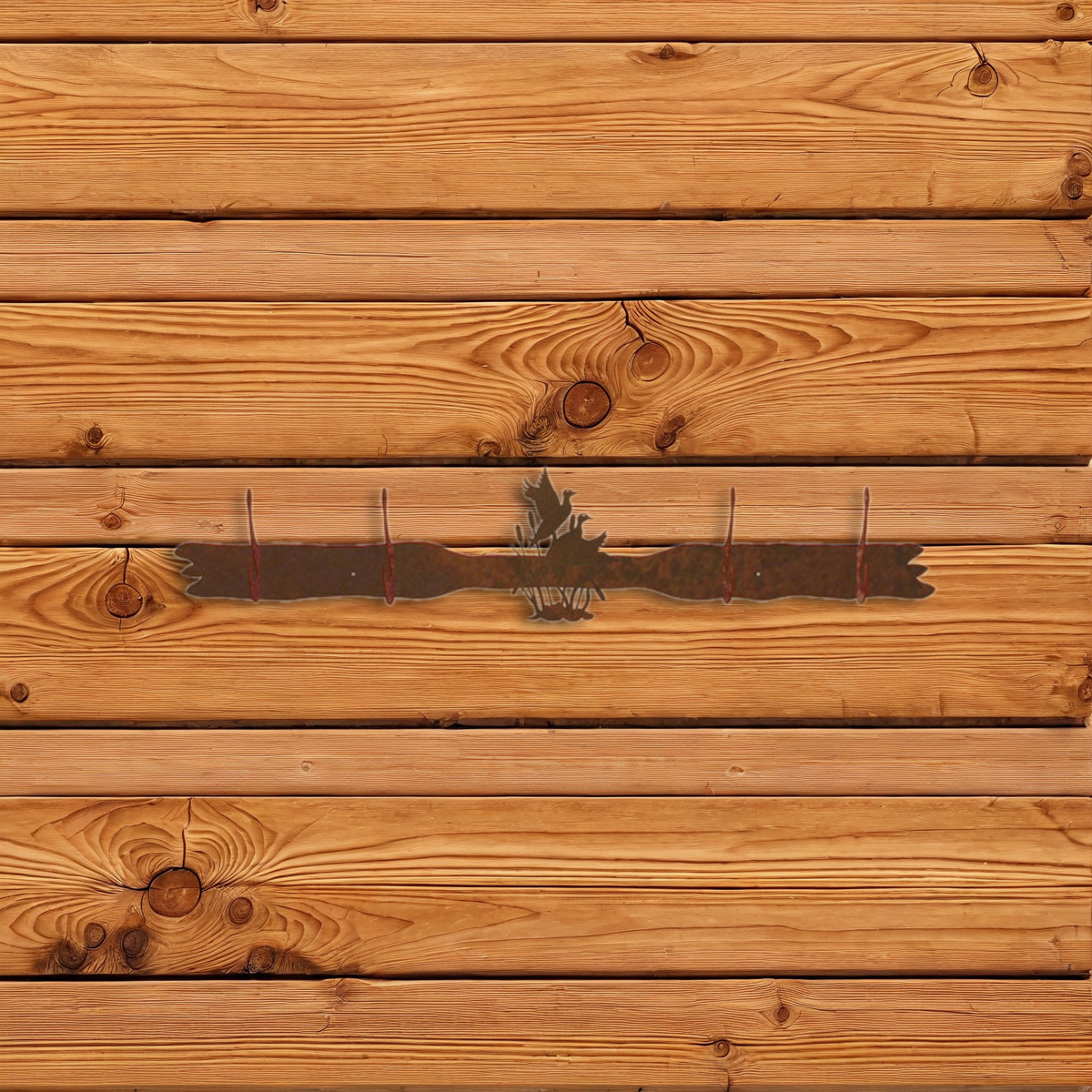 CH-5478 Ducks in the Cattail Four Hook