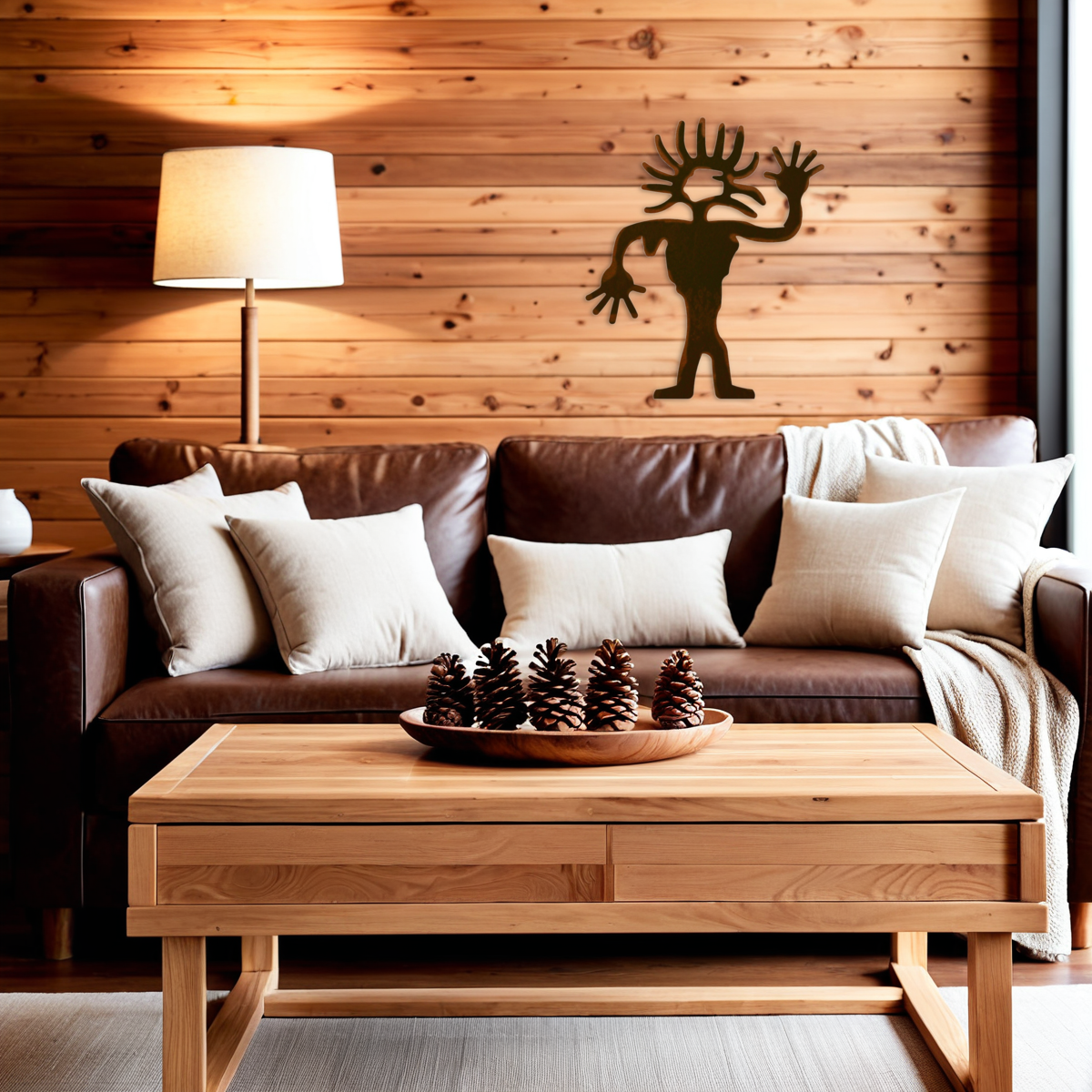 Sunhead Man Wall Art - 30"