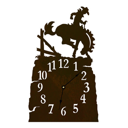 CL-7002 Bronc Table Clock