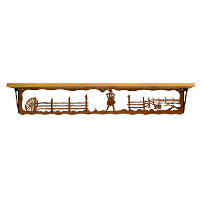 Cowgirl 42" Shelf