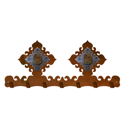 Unakite Stone Key Chain Holder