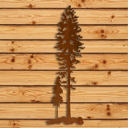 WA-4290 Lodge Pole 2 Wall Art - 42"