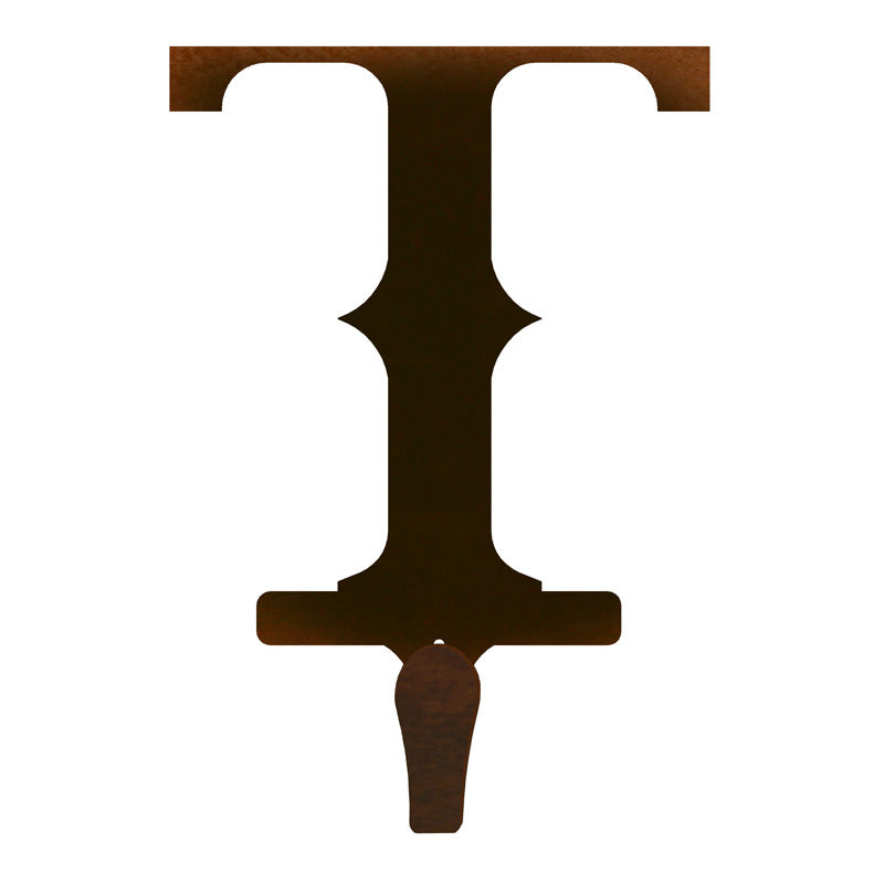 T Western Font Single Coat Hook