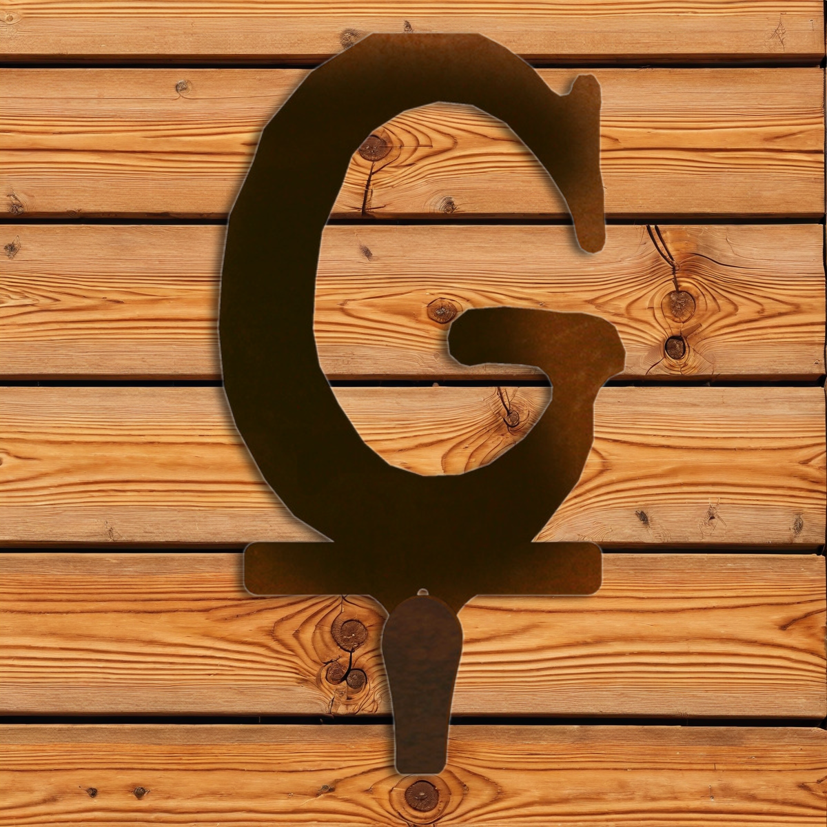 CHL-516 G Lodge Font Single Coat Hook