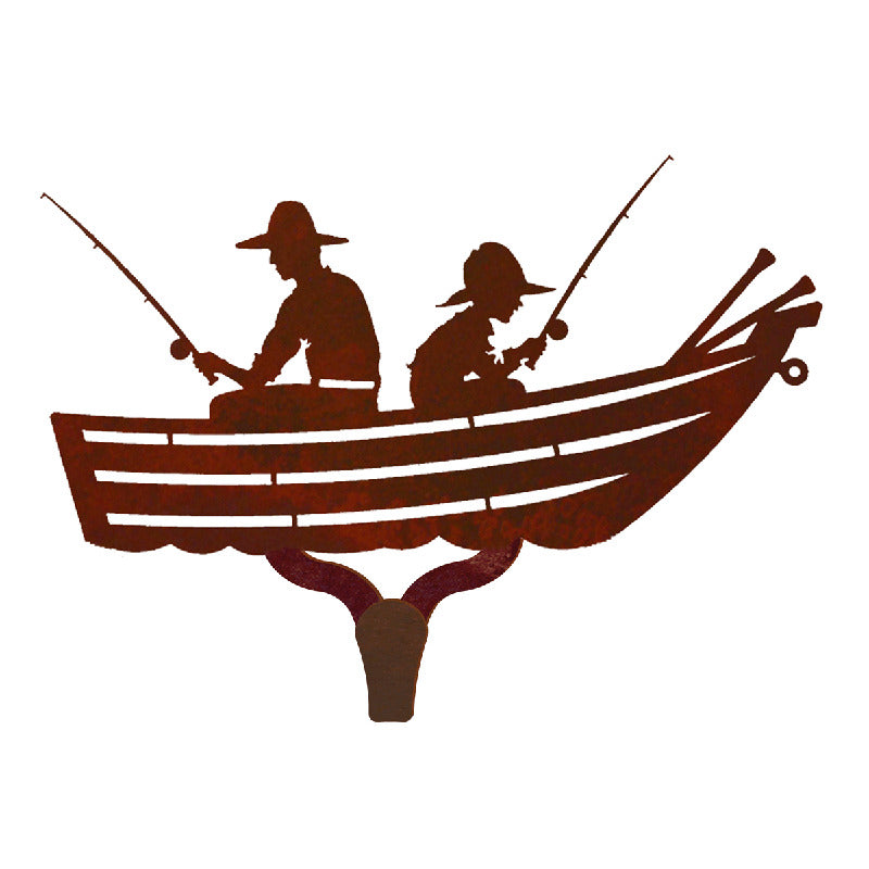 Row Boat Large Single Coat Hook