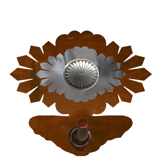 Sunburst Concho Robe Hook