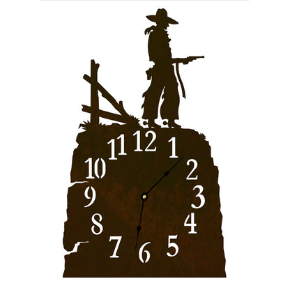 CL-7017 Pistol Cowboy Table Clock