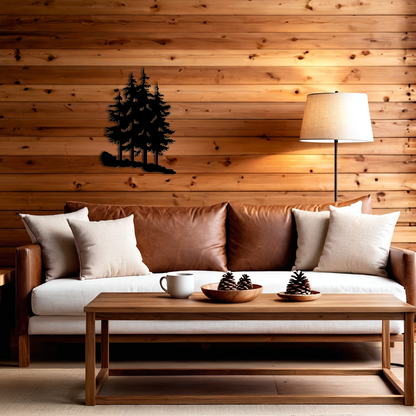 Pine Tree Wall Art - 30"