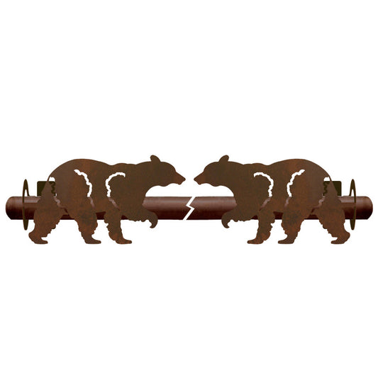 DR-9106 Black Bear Rod Brackets