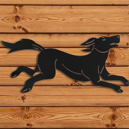 Running Dog Wall Art