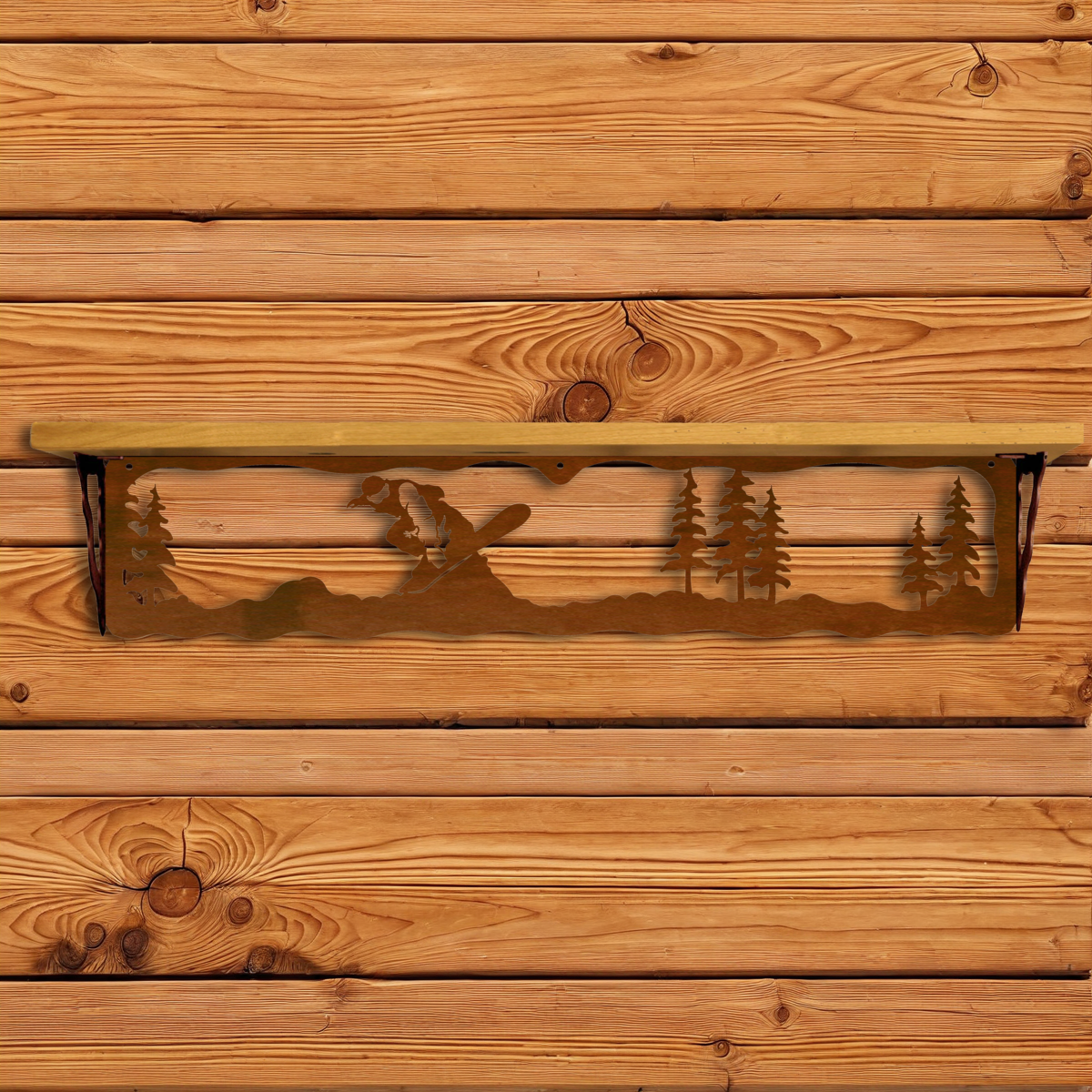SW-7044 Snowboarder 34" Shelf
