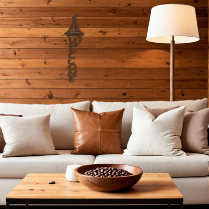 Tepee Vertical Welcome Sign