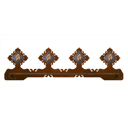 BA-8544 Picture Jasper Stone Scenic Towel Bar