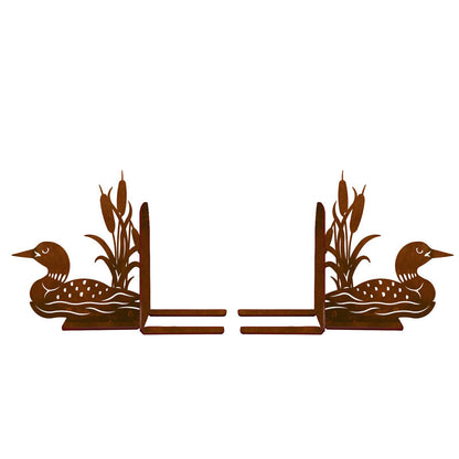 BE-5022 Loon Book Ends