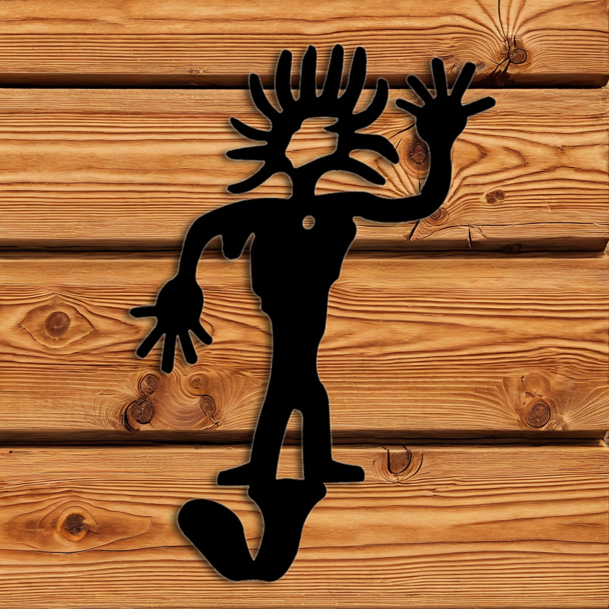 CH-5182 Sun Head Man Single Coat Hook