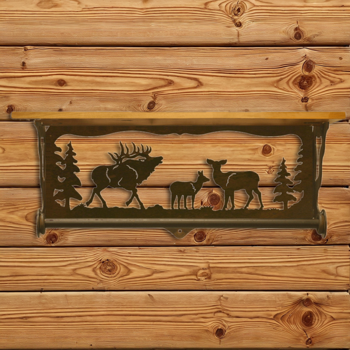 BA-2020 Elk 20" Hand Towel Bar Shelf