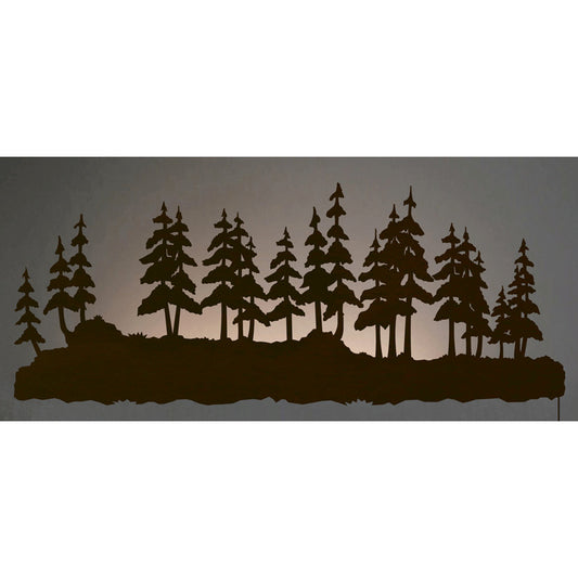 WA-9040 Pine Forest Back Lite Wall Art