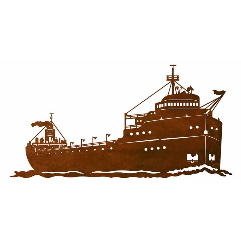 Ore Boat 42" Wall Art