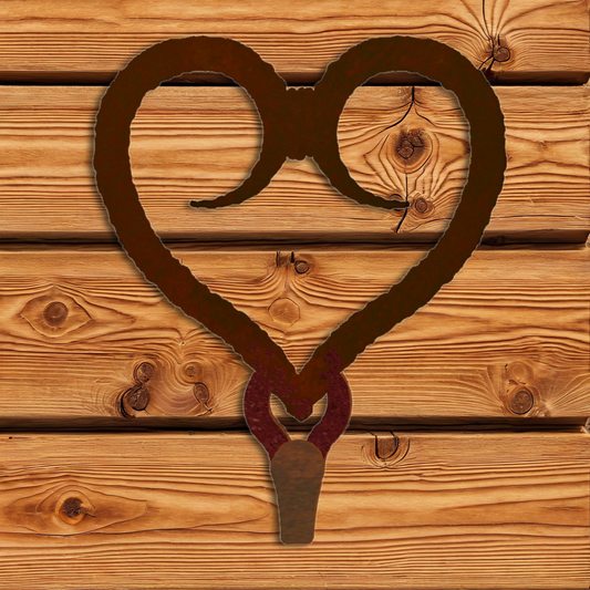 CHL-131 Heart Large Single Coat Hook