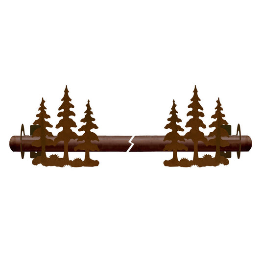 DR-9158 Triple Pines Rod Brackets