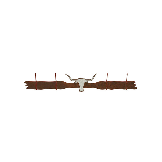 Longhorn Burnished Four Hook