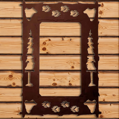 MH-1005 36" Bear Mirror