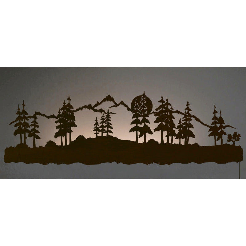 WA-9032 Midnight Moon Back Lite Wall Art