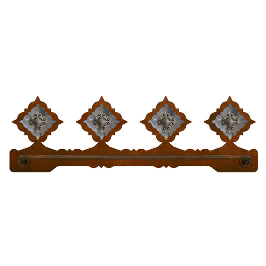 Diamond Pico Silver Scenic Towel Bar