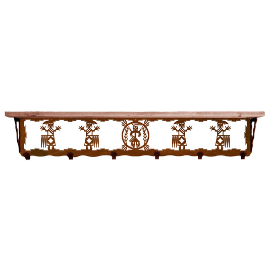 Yei 42" Coat Hook Shelf