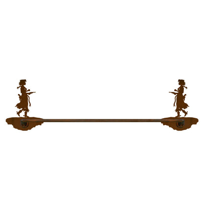 BA-8056 Pistol Cowgirl Towel Bar
