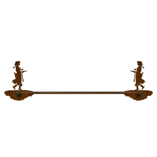 BA-8056 Pistol Cowgirl Towel Bar